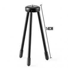 Mini Tripé para Câmera/Ring Light 14cm SU220 - Preto